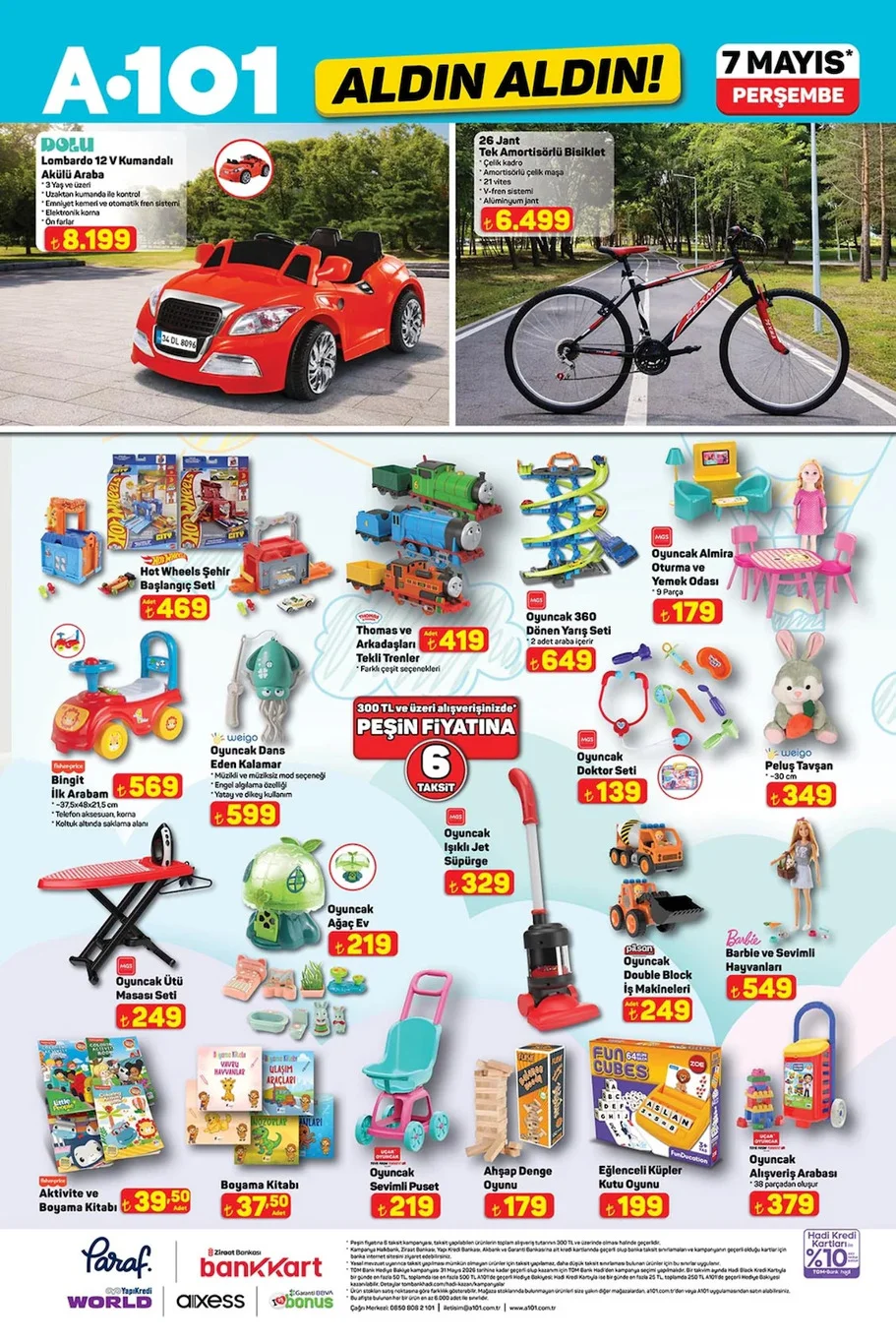 A101 7 Mayıs aktüel kataloğu