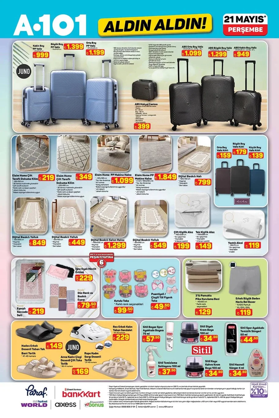 A101 21 Mayıs 2026 aktüel broşürü
