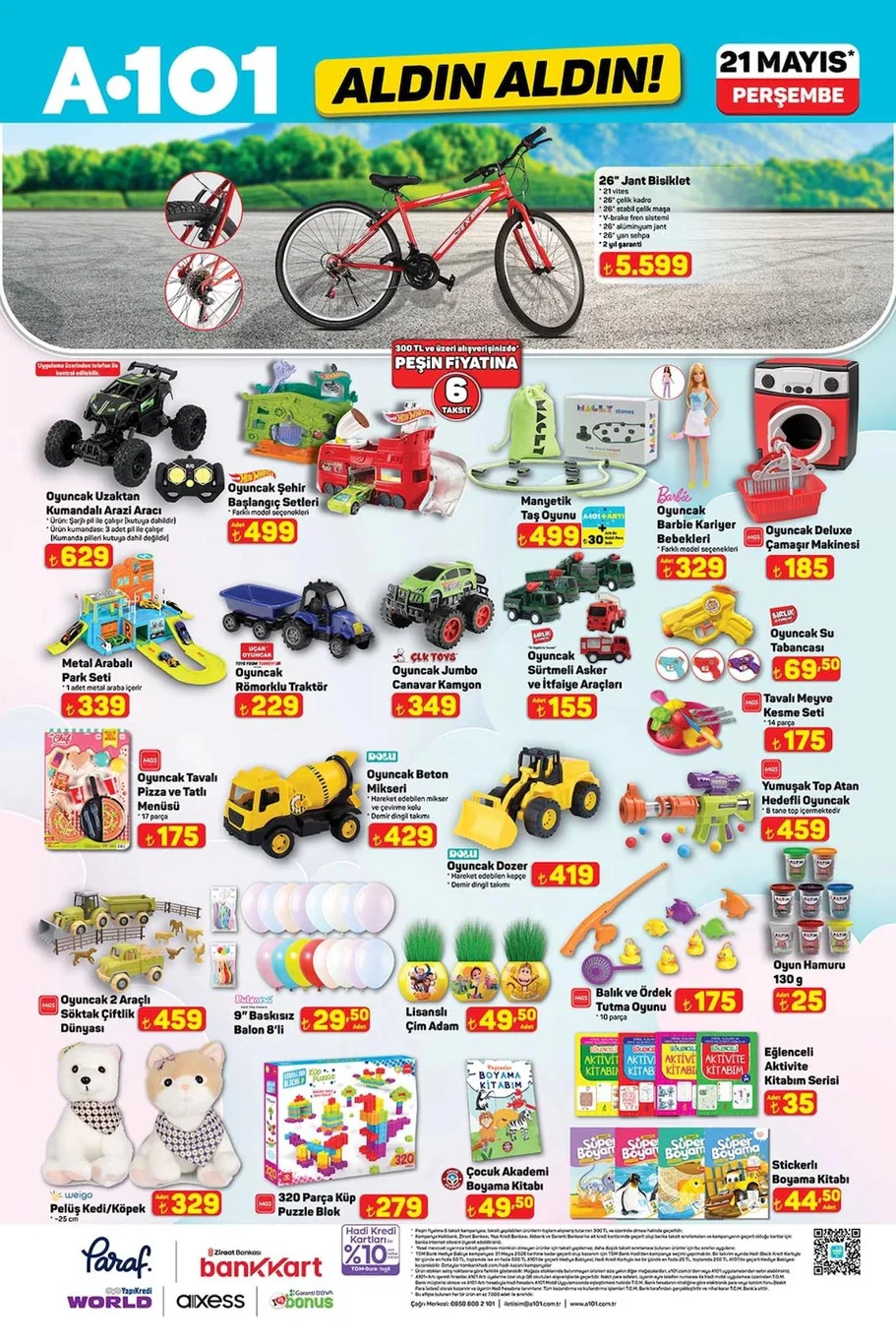 A101 21 Mayıs 2026 aktüel broşürü