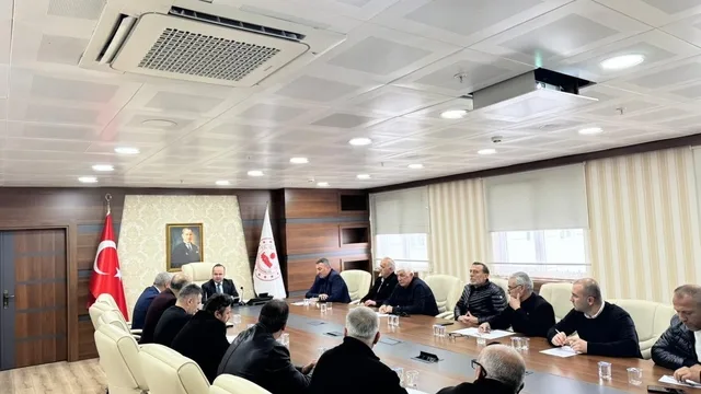 Artvin Hopa'da Köylere Hizmet Götürme Birliği Meclisi toplandı