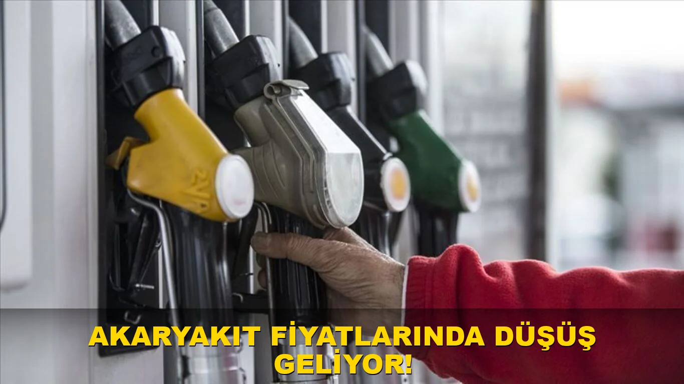 Akaryakıt fiyatlarında düşüş geliyor!