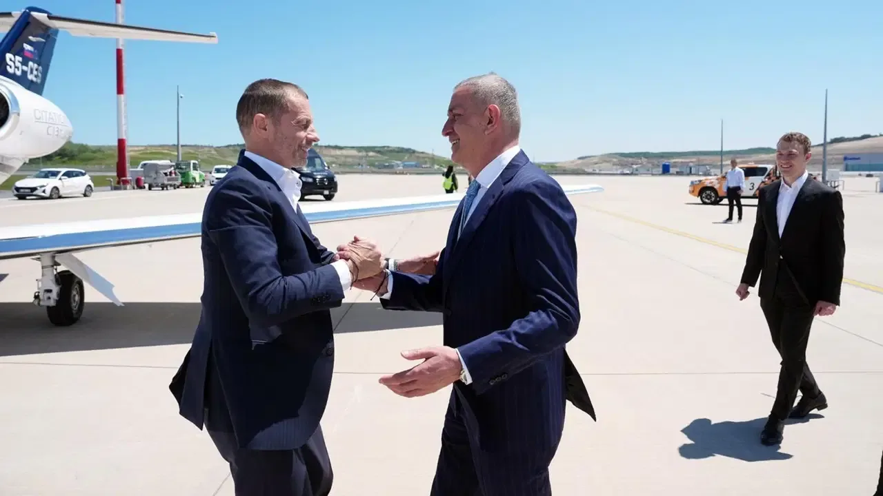 UEFA Başkanı Ceferin, Avrupa Ligi finali için İstanbul'da