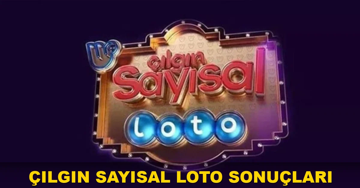 Çılgın Sayısal Loto 30 Mayıs 2026 çekiliş sonuçları açıklandı