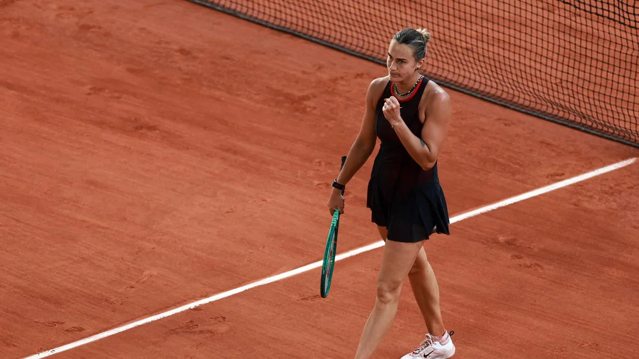 Sabalenka, Fransa Açık'ta dördüncü turda
