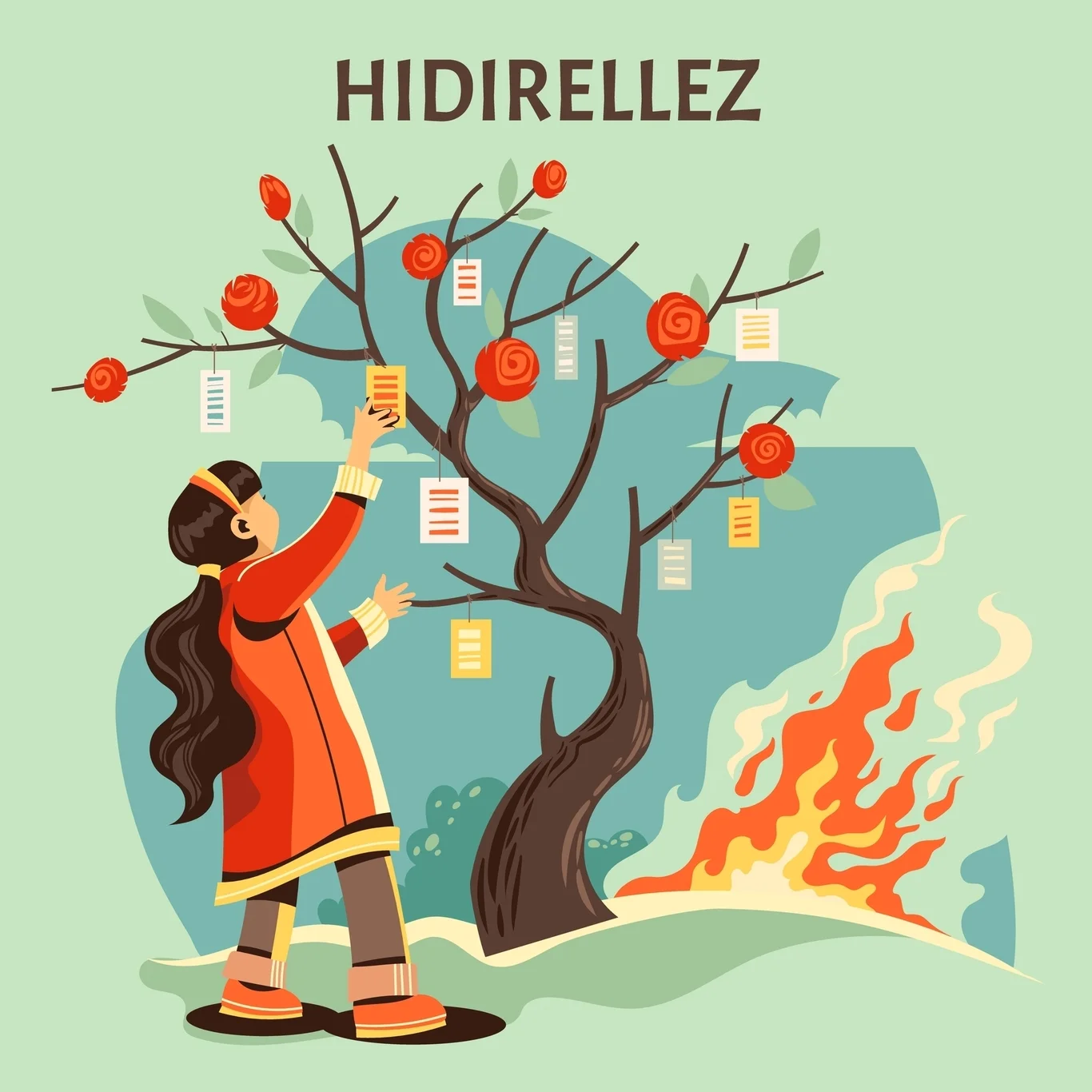 Resimli Hıdırellez mesajları