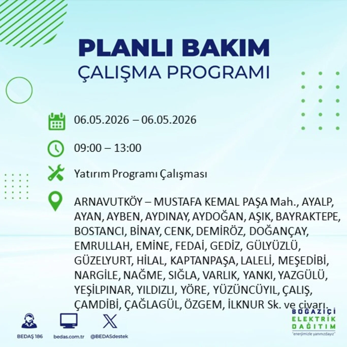 Elektrikler ne zaman gelecek?