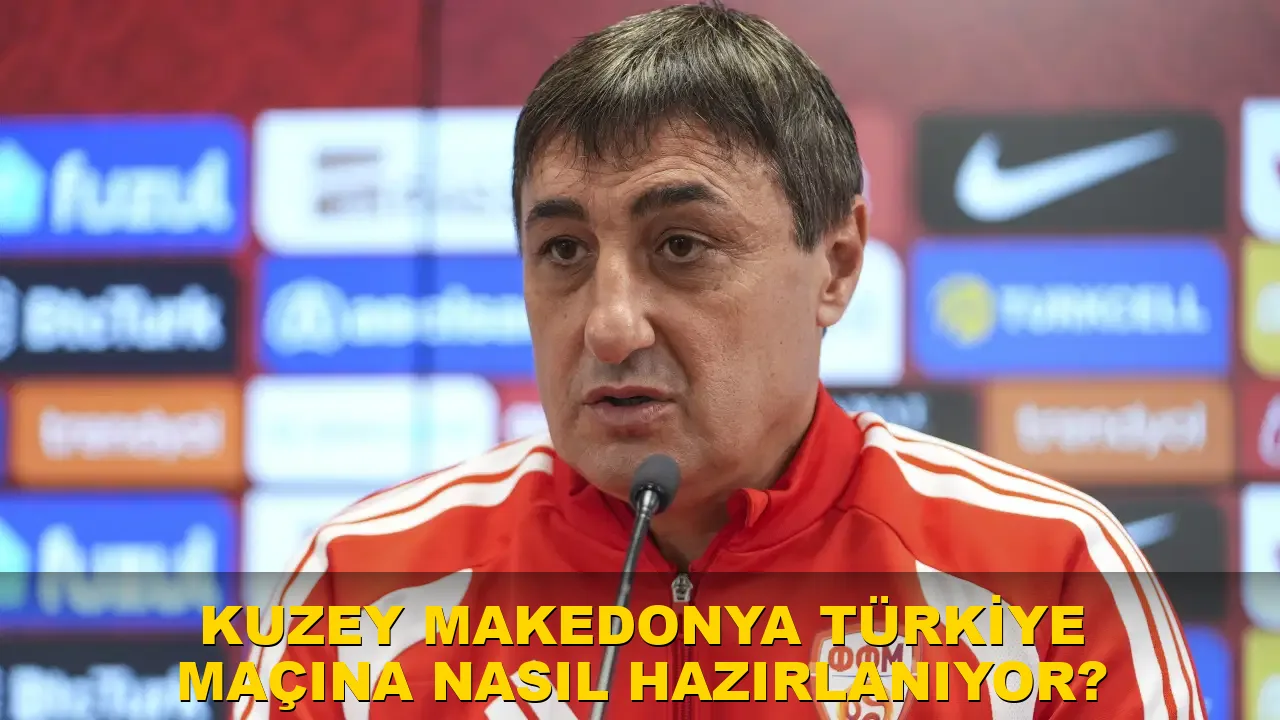 Kuzey Makedonya'dan Türkiye maçı öncesi açıklamalar!