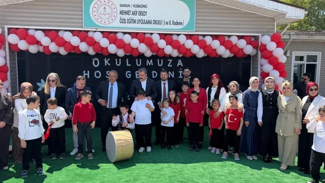 Samsun Vezirköprü'de Engelliler Haftası Coşkusu: Öğrencilerden Duygusal Gösteriler