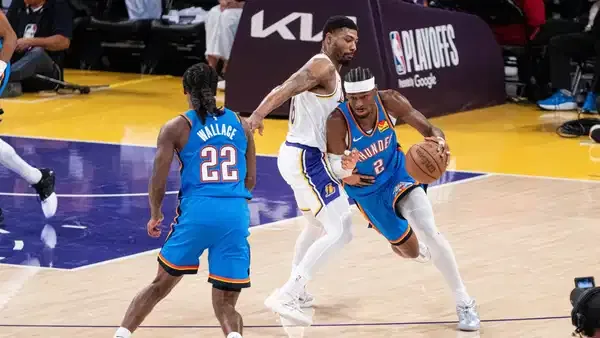 NBA play-off'larında Thunder, Lakers karşısında durumu 3-0 yaptı