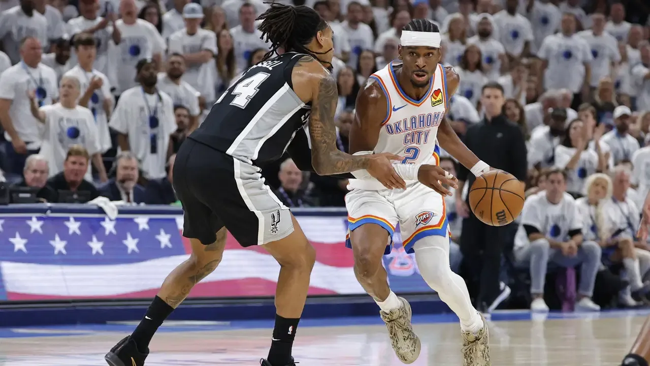 NBA finaline 1 maç uzakta: Thunder, Spurs karşısında seriyi 3-2'ye getirdi