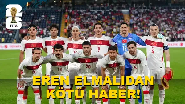 Eren Elmalı'dan kötü haber!