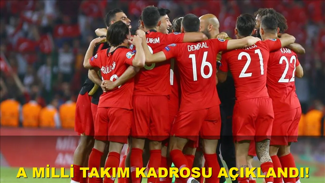 A Milli Takım Kadrosu açıklandı!