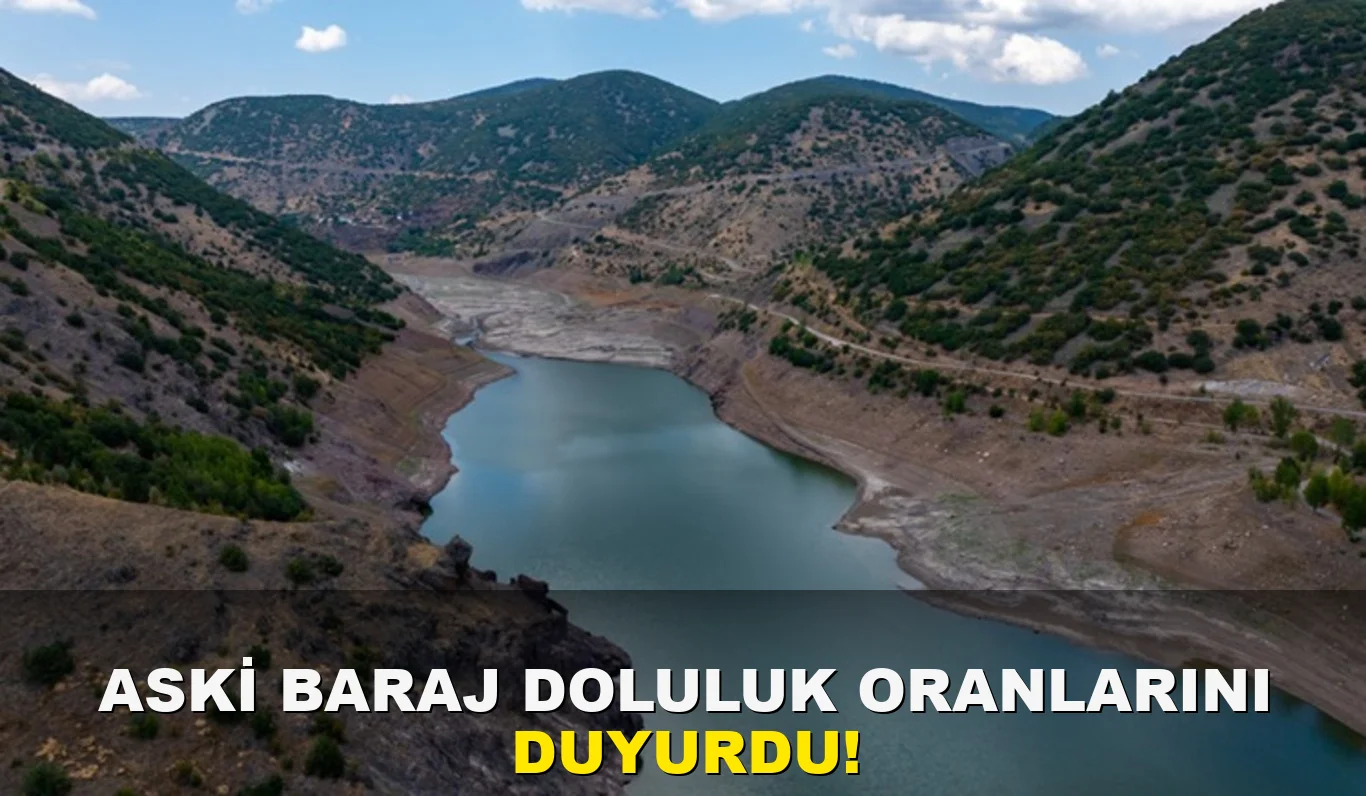 Aski baraj doluluk oranlarını duyurdu!