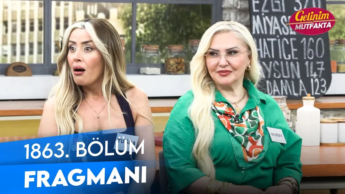 Gelinim Mutfakta 1863. Bölüm Fragmanı