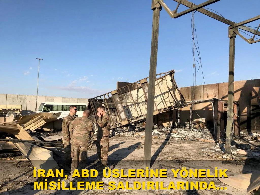 İran'ın ABD üslerine düzenlediği saldırılarda hasar tespit edildi!
