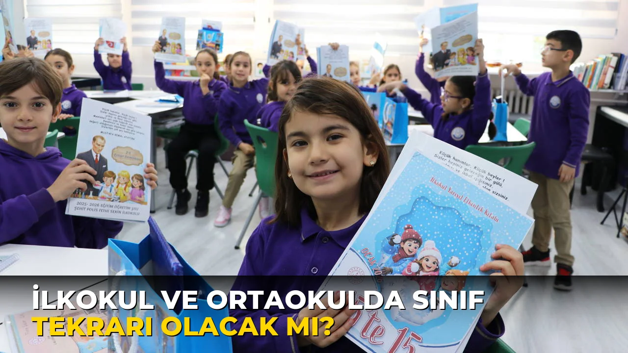 İlkokul ve ortaokulda Sınıf Tekrarı olacak mı?