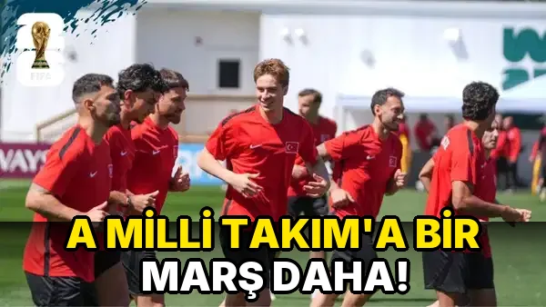 A Milli Takım'a bir marş daha!