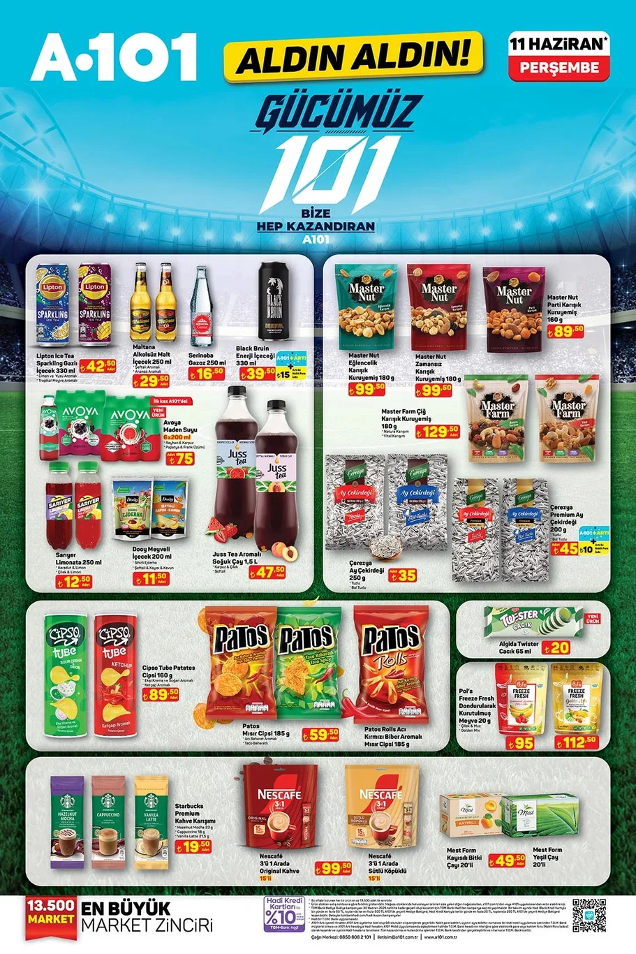 A101 11 Haziran Fırsatları açıklandı!