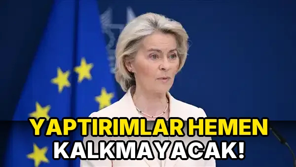 Yaptırımlar Hemen Kalkmayacak!