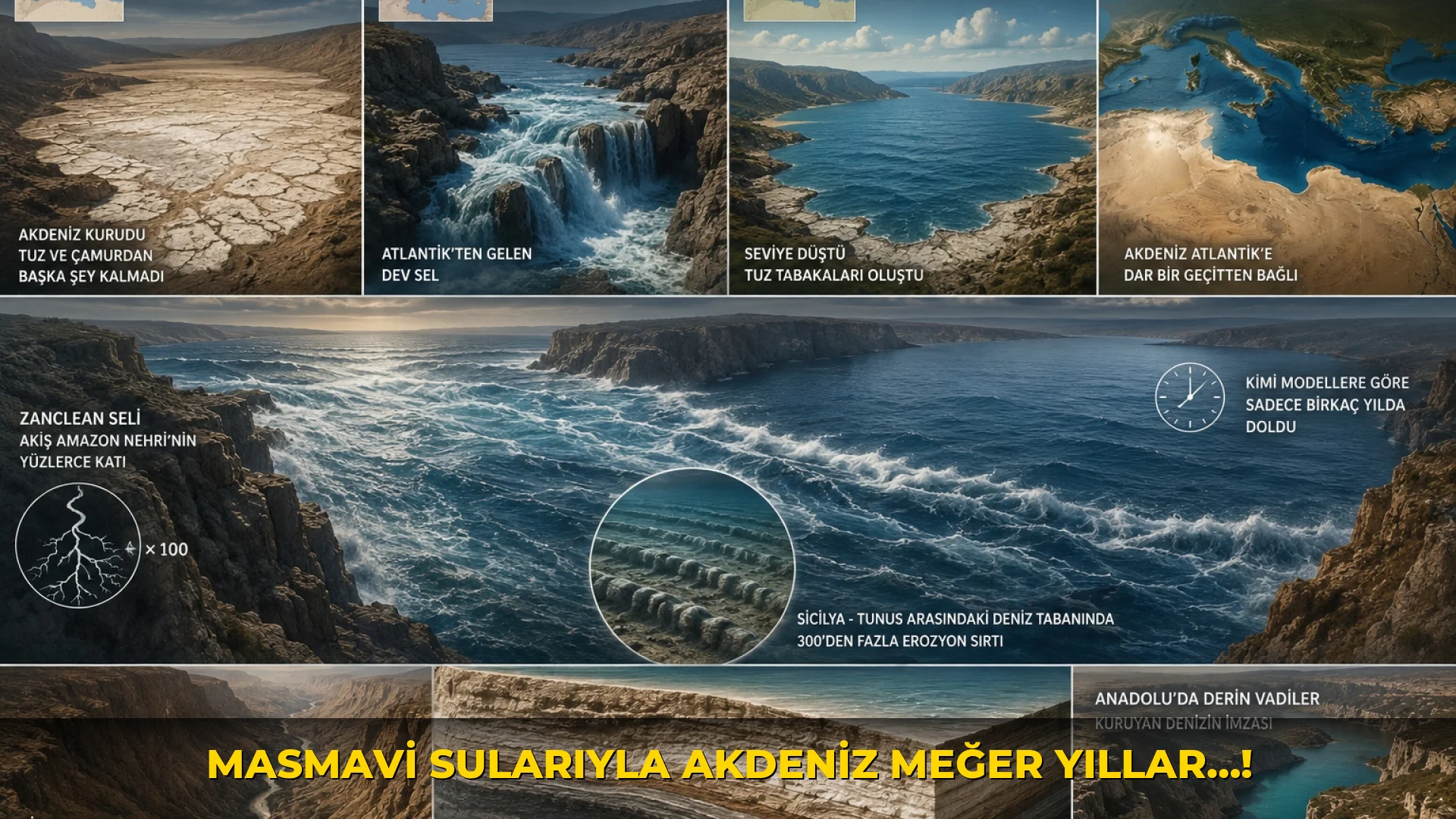 Masmavi Sularıyla Akdeniz Meğer Yıllar…!