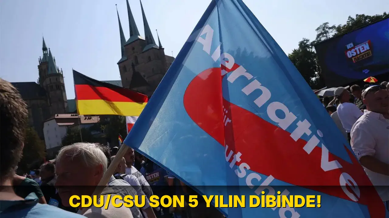 Cdu/csu son 5 Yılın Dibinde!