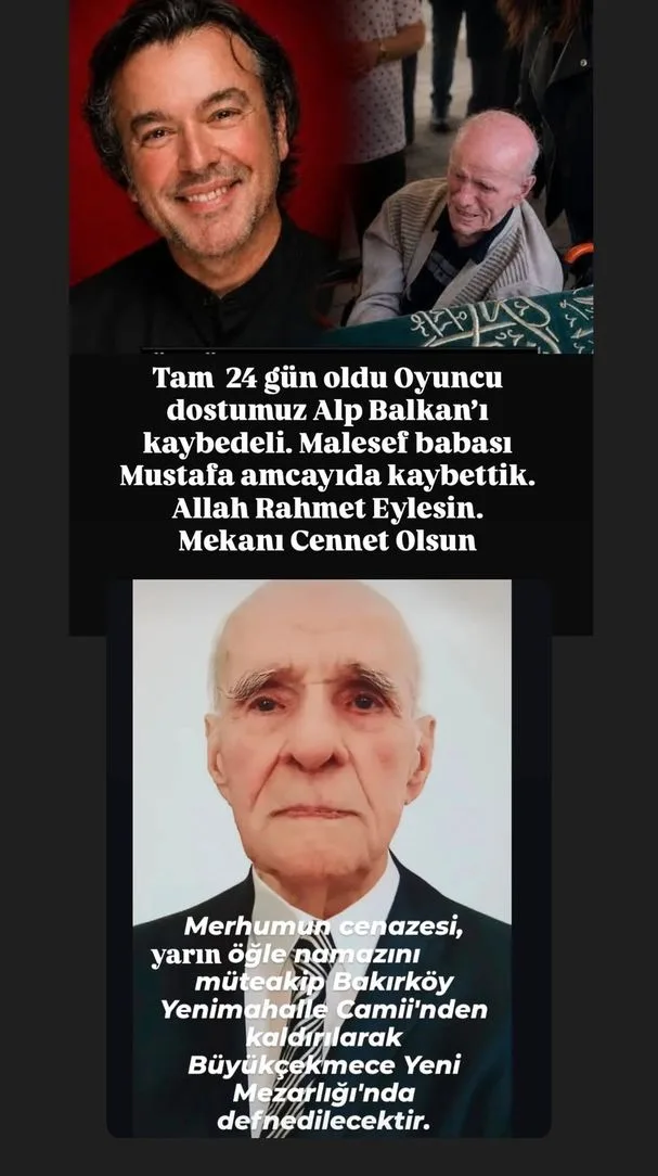 Alp Balkan'In Babası Vefat etti!
