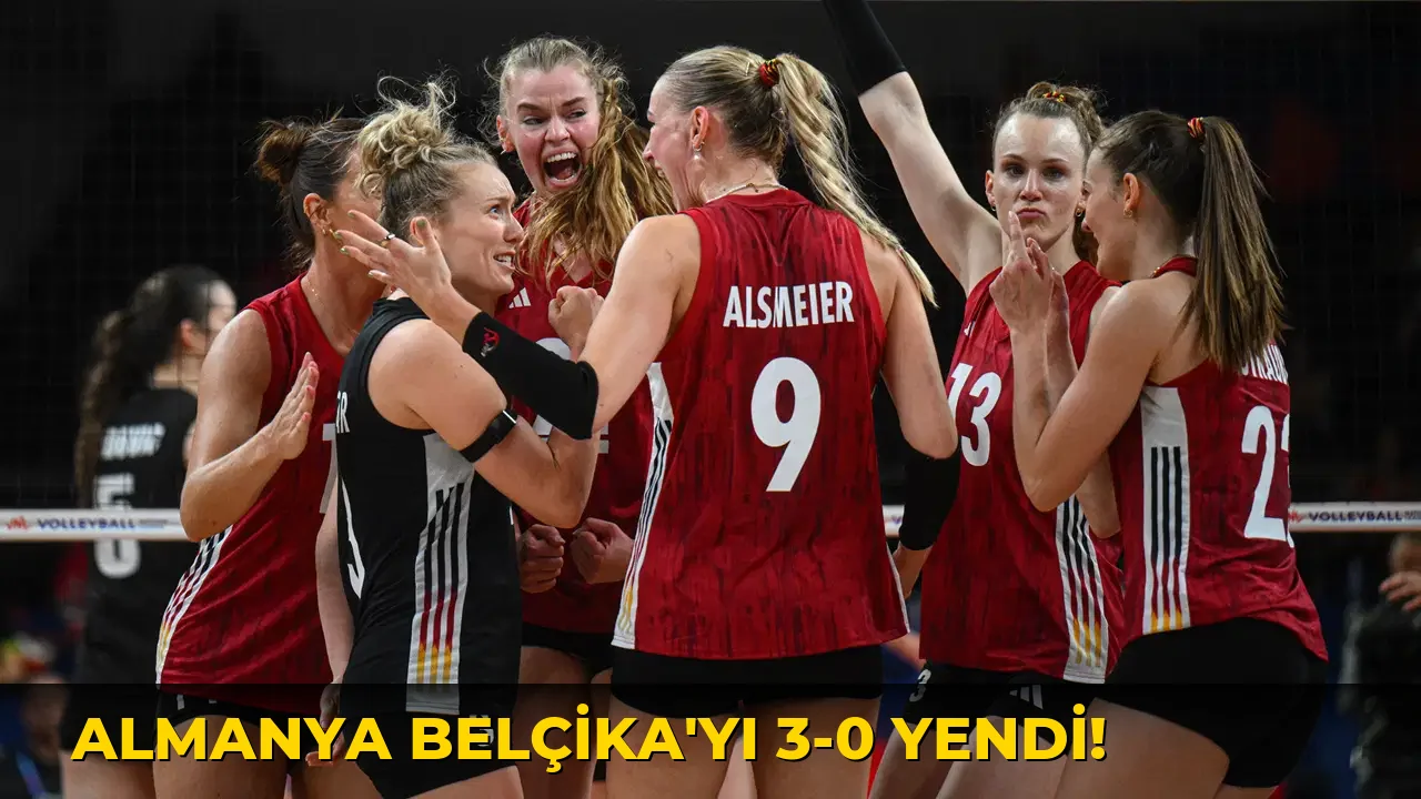 Almanya Belçika'yı 3-0 yendi!