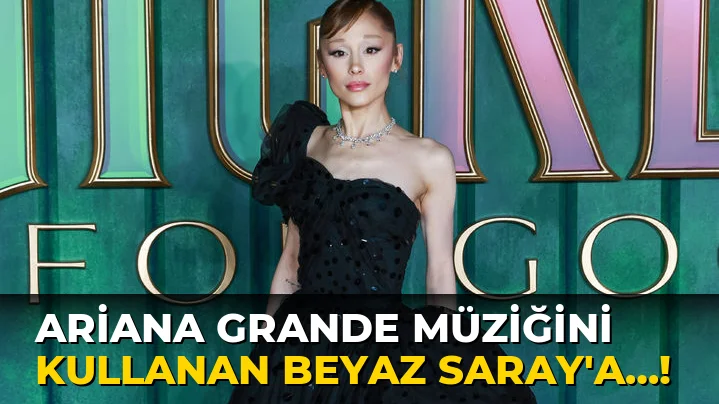 Ariana Grande Müziğini Kullanan Beyaz Saray'a…!