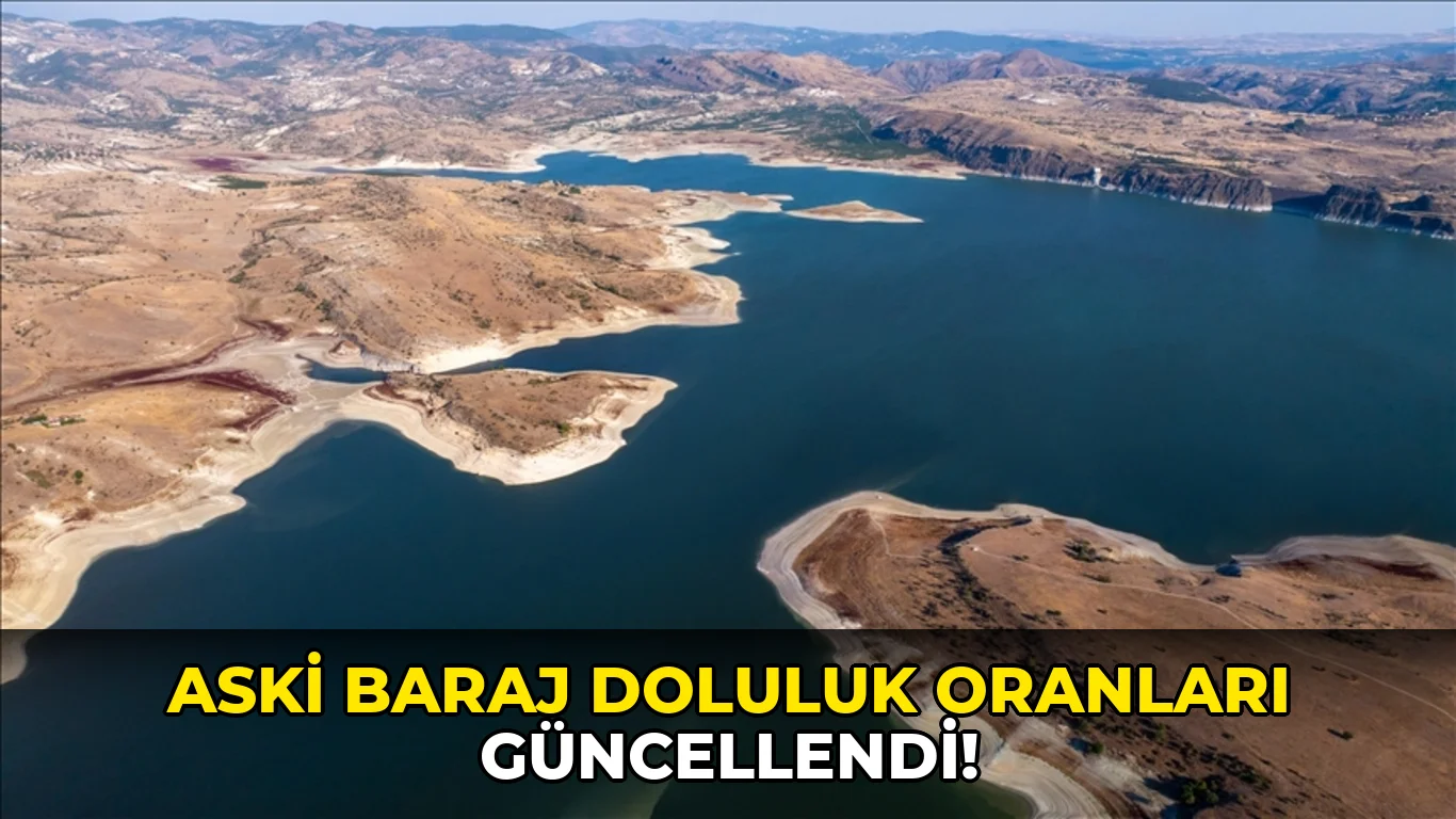 Aski baraj doluluk oranları güncellendi!