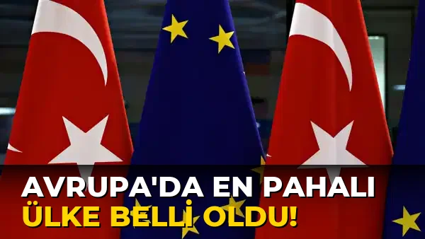 Avrupa’da en Pahalı Ülke Belli oldu!