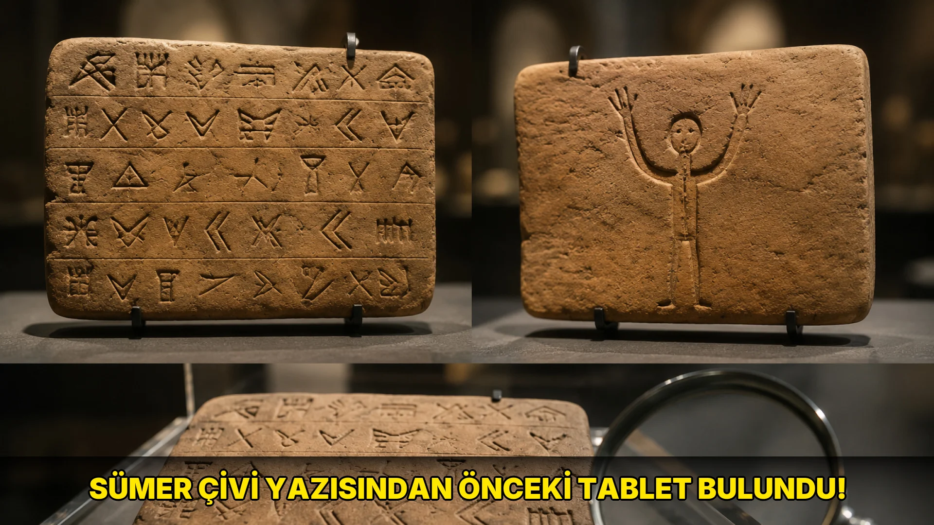 Sümer Çivi Yazısından Önceki Tablet Bulundu!