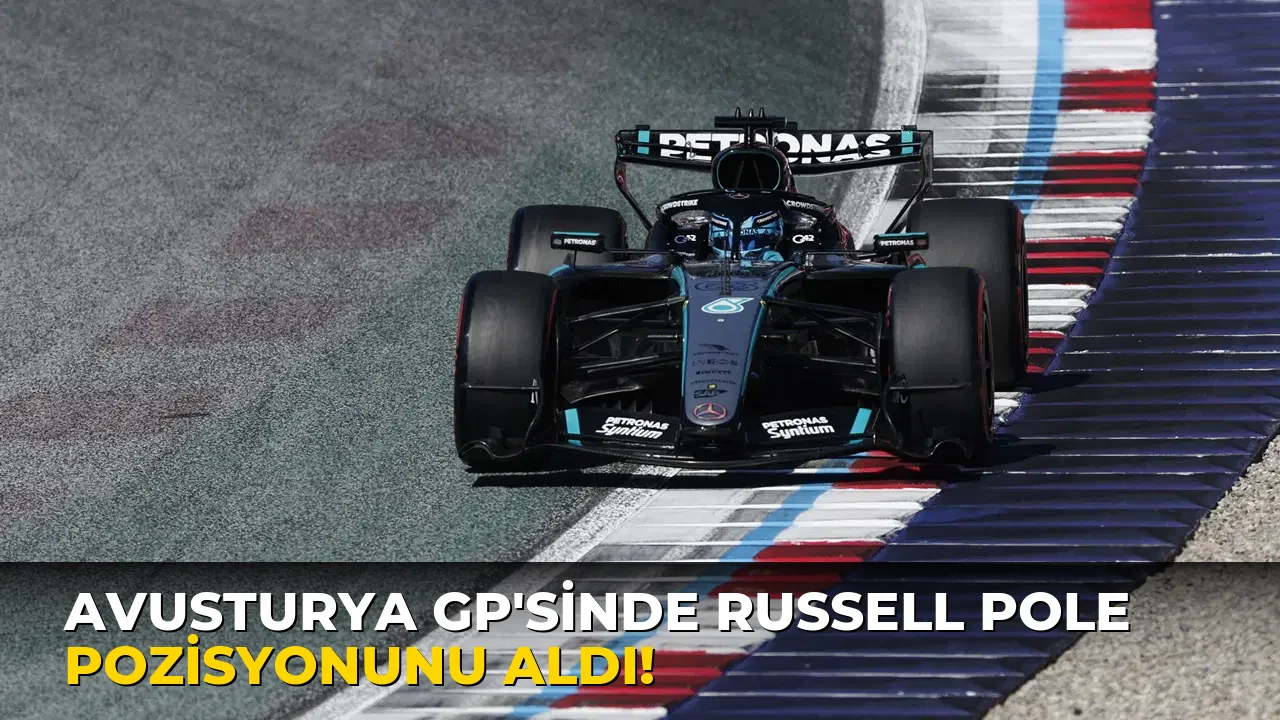 Avusturya GP'sinde Russell Pole Pozisyonunu aldı!