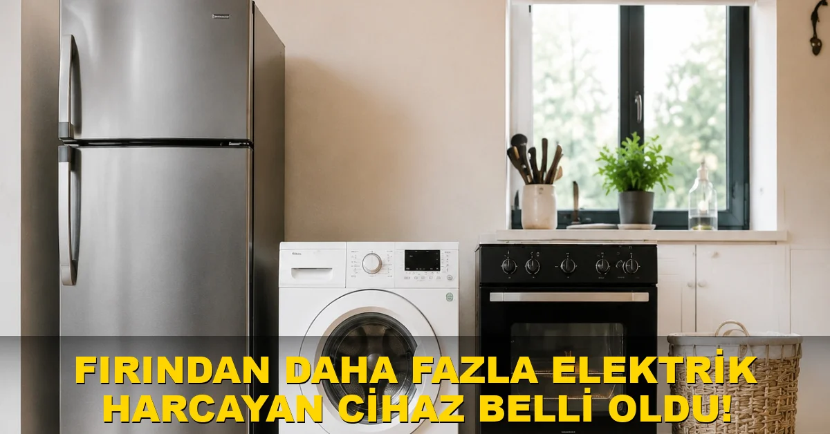 Fırından Daha Fazla Elektrik Harcayan Cihaz Belli Oldu!