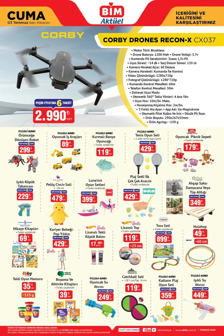 Bim 30 Haziran-3 Temmuz Aktüel Broşürü!