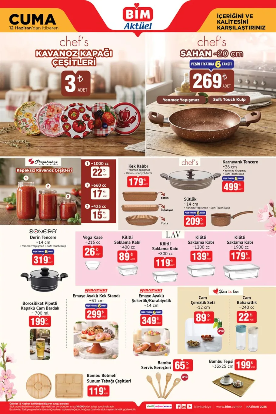 Bim 9-12 Haziran Fırsatları açıklandı!