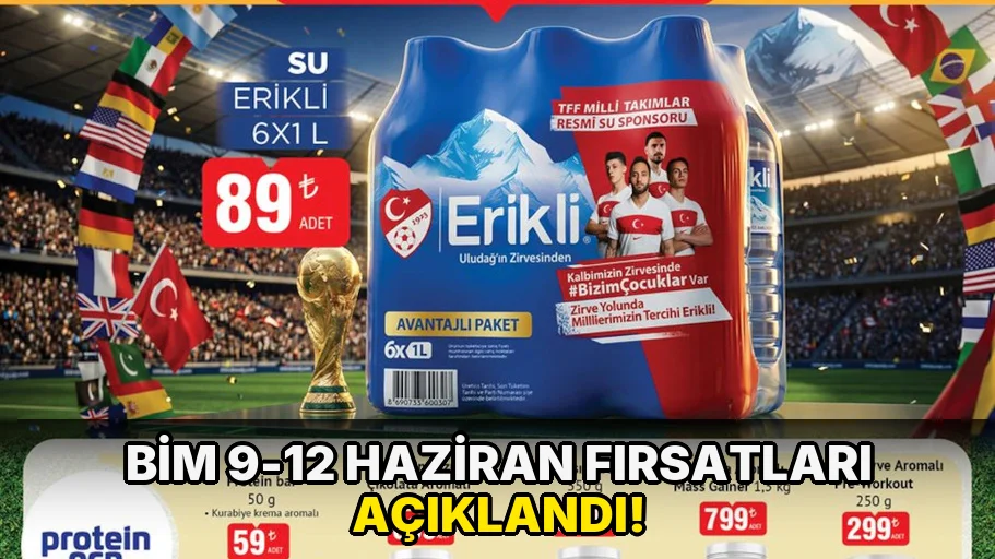 Bim 9-12 Haziran Fırsatları açıklandı!