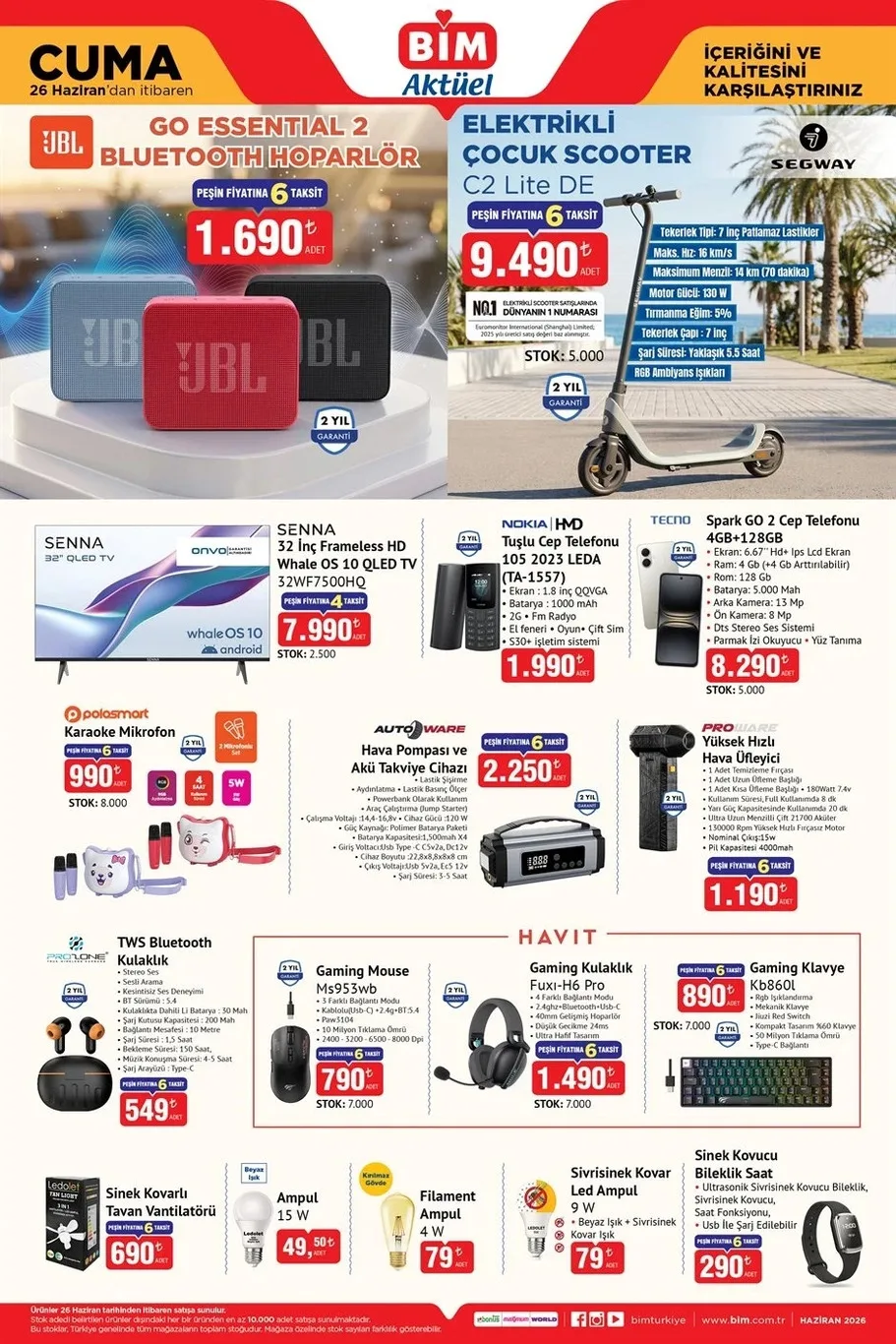 Bim 26 Haziran Fırsat…!