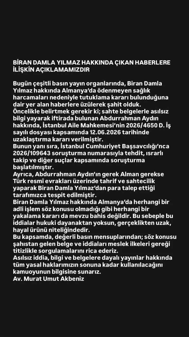 Biran Damla Yılmaz!