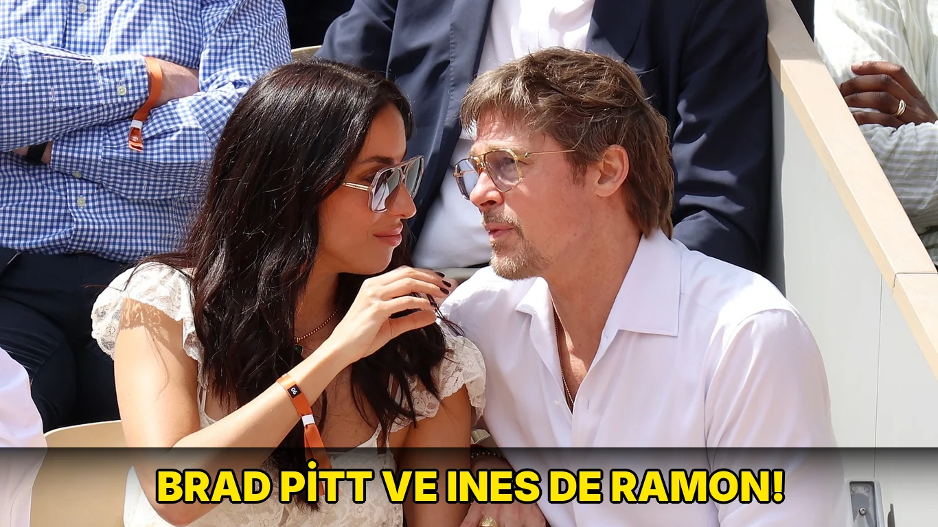 Brad Pitt ve Ines de Ramon!