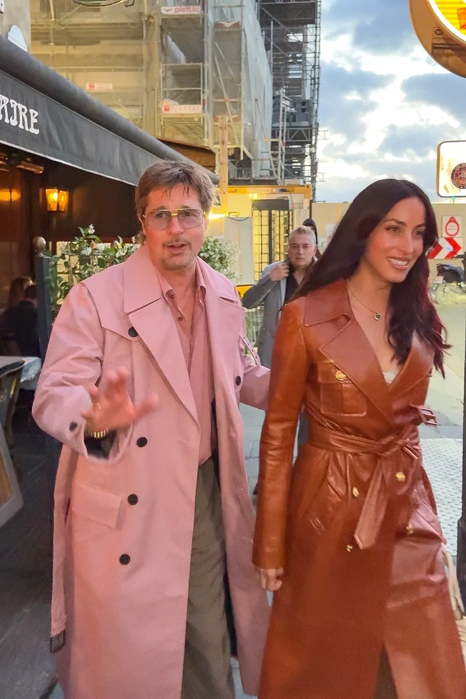 Brad Pitt ve Ines de Ramon!
