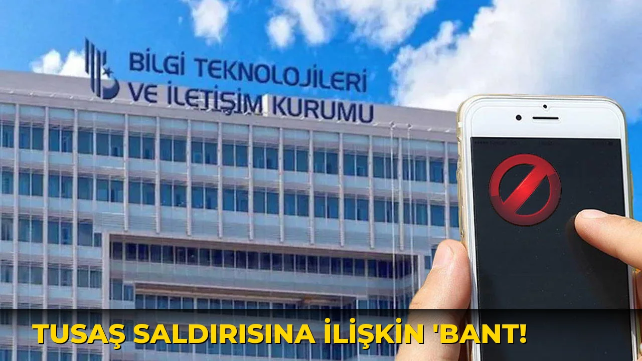 Tusaş Saldırısına İlişkin 'bant!