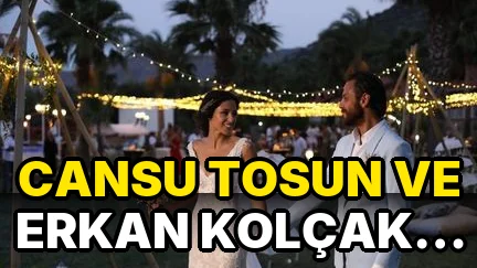 Cansu Tosun ve Erkan Kolçak Köstendil!
