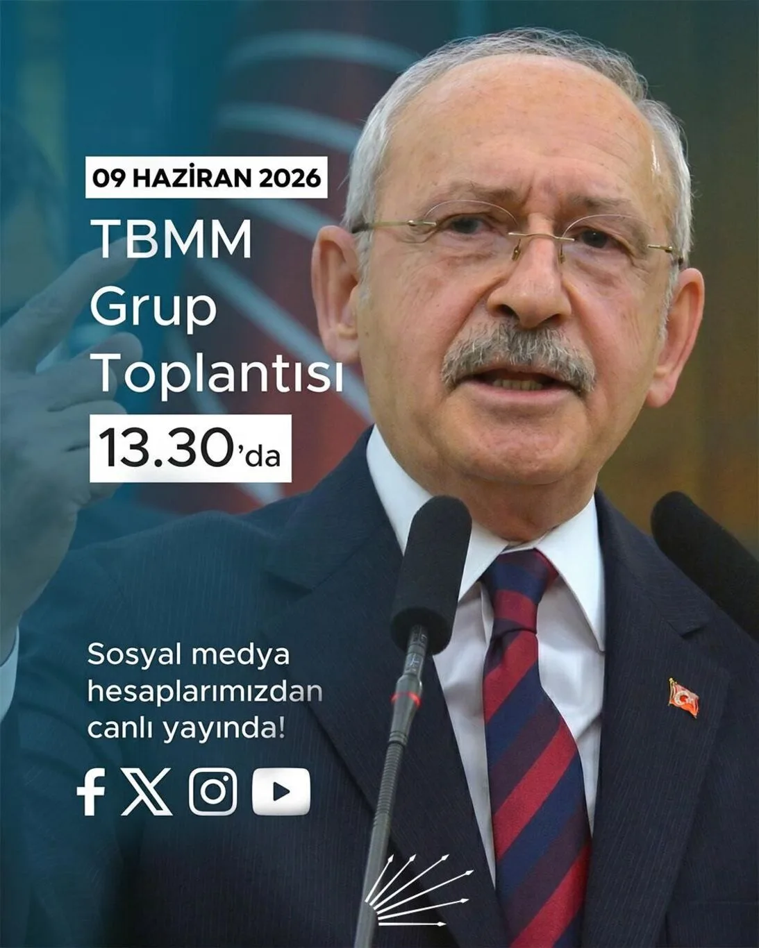Chp Grup Toplantısı bugün mü?