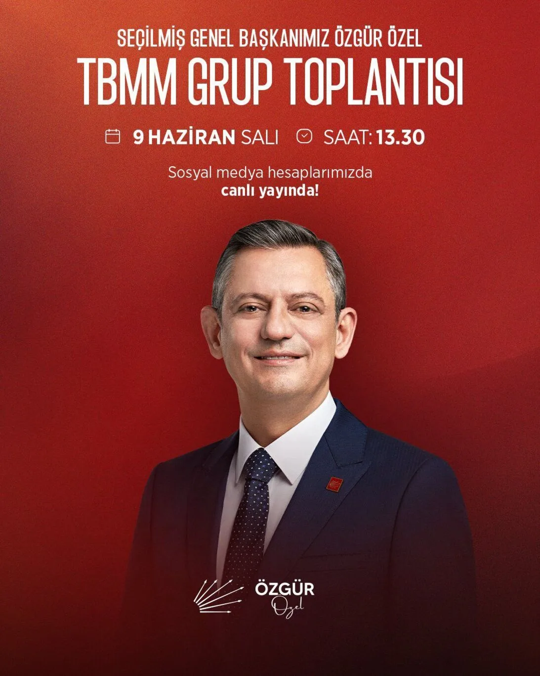 Chp Grup Toplantısı bugün mü?