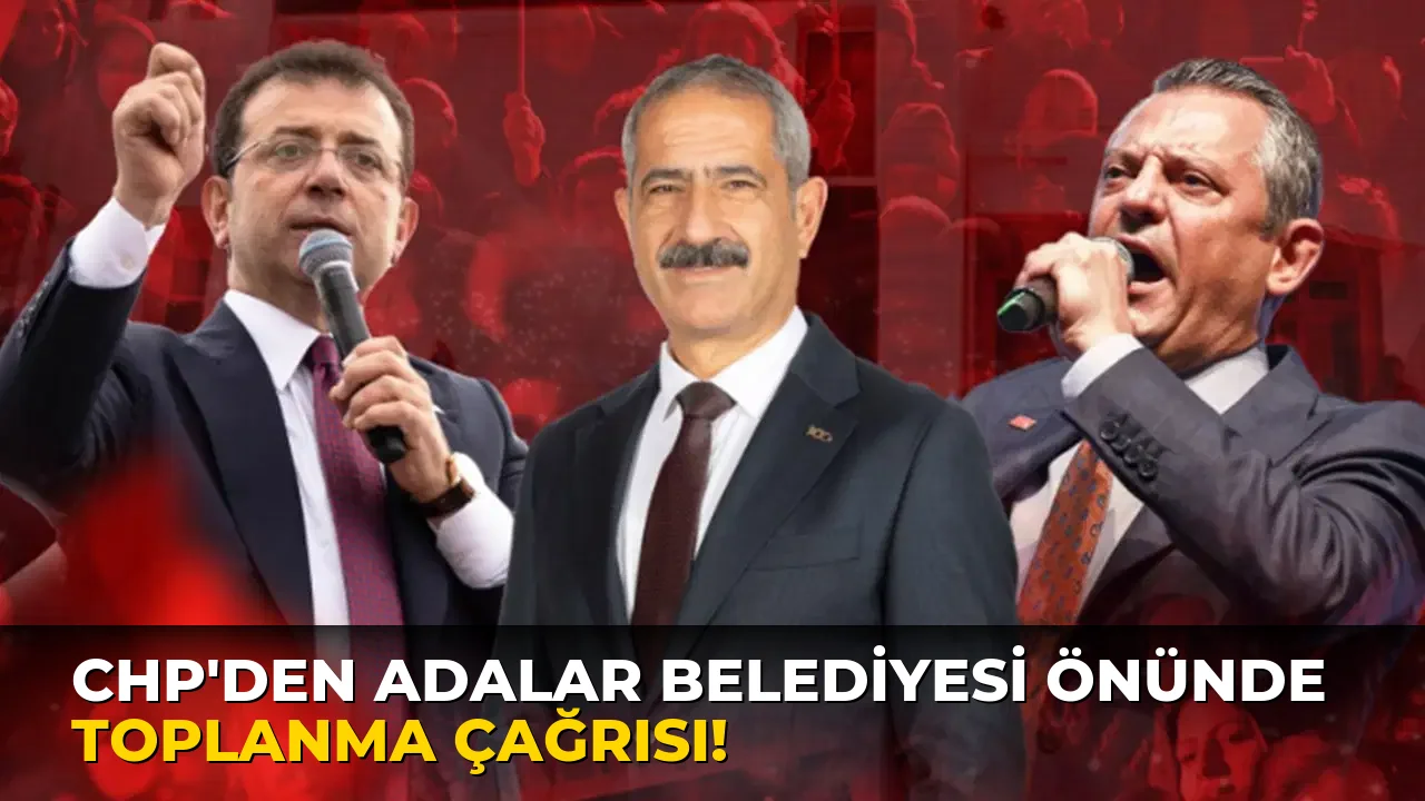 Chp'den adalar Belediyesi Önünde Toplanma Çağrısı!