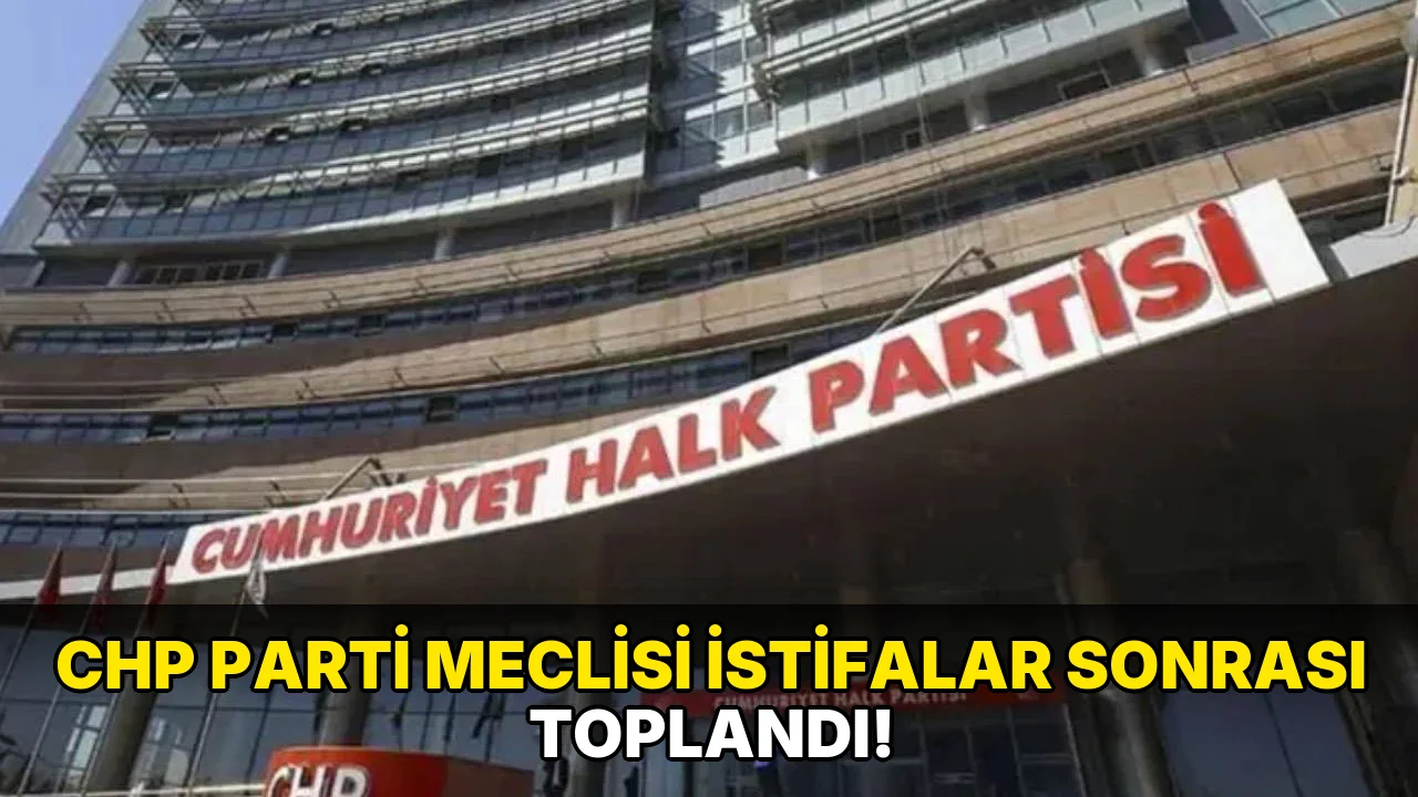 Chp Parti Meclisi İstifalar Sonrası Toplandı!