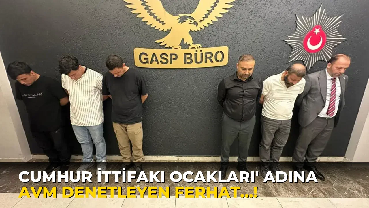 Cumhur İttifakı Ocakları' adına AVM denetleyen Ferhat…!