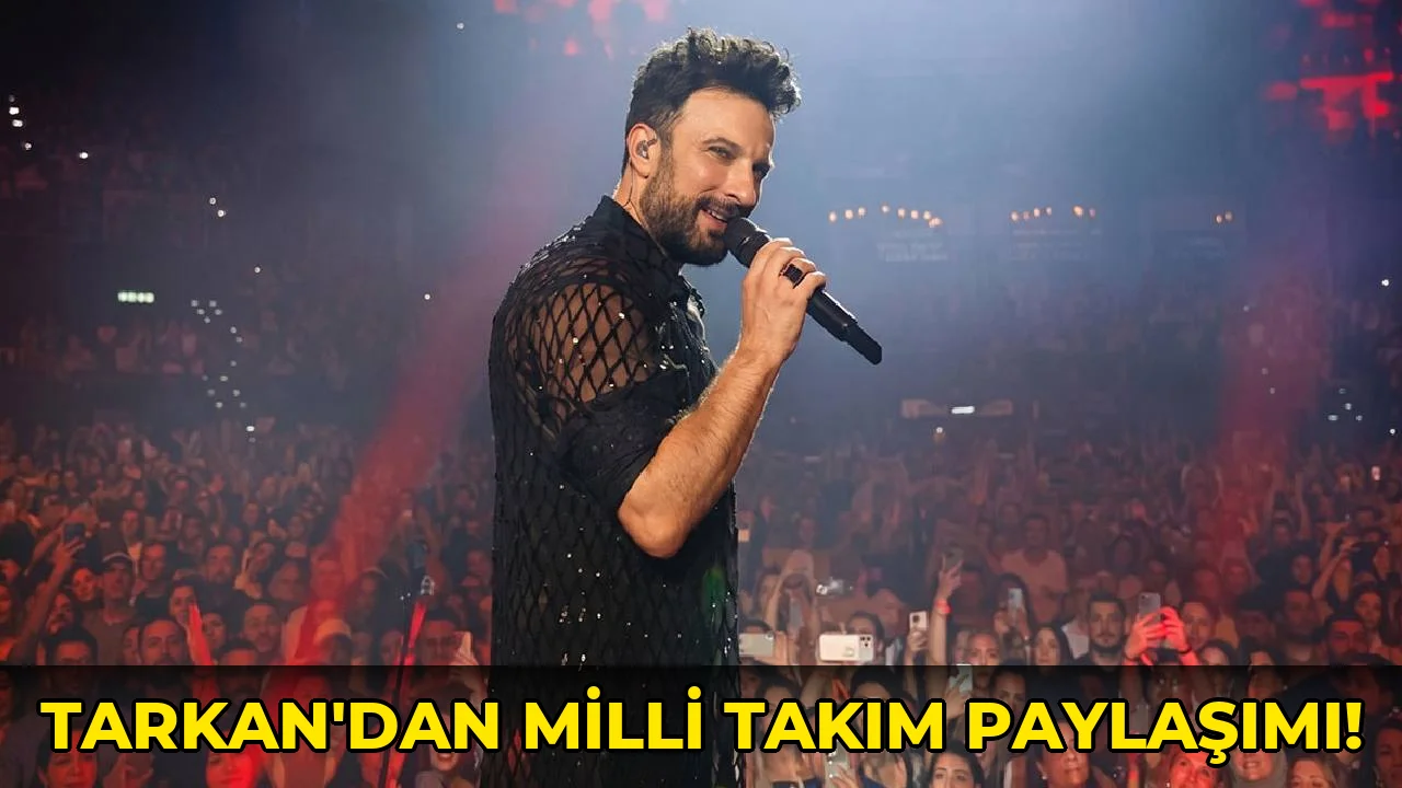 Tarkan’dan Milli Takım Paylaşımı!