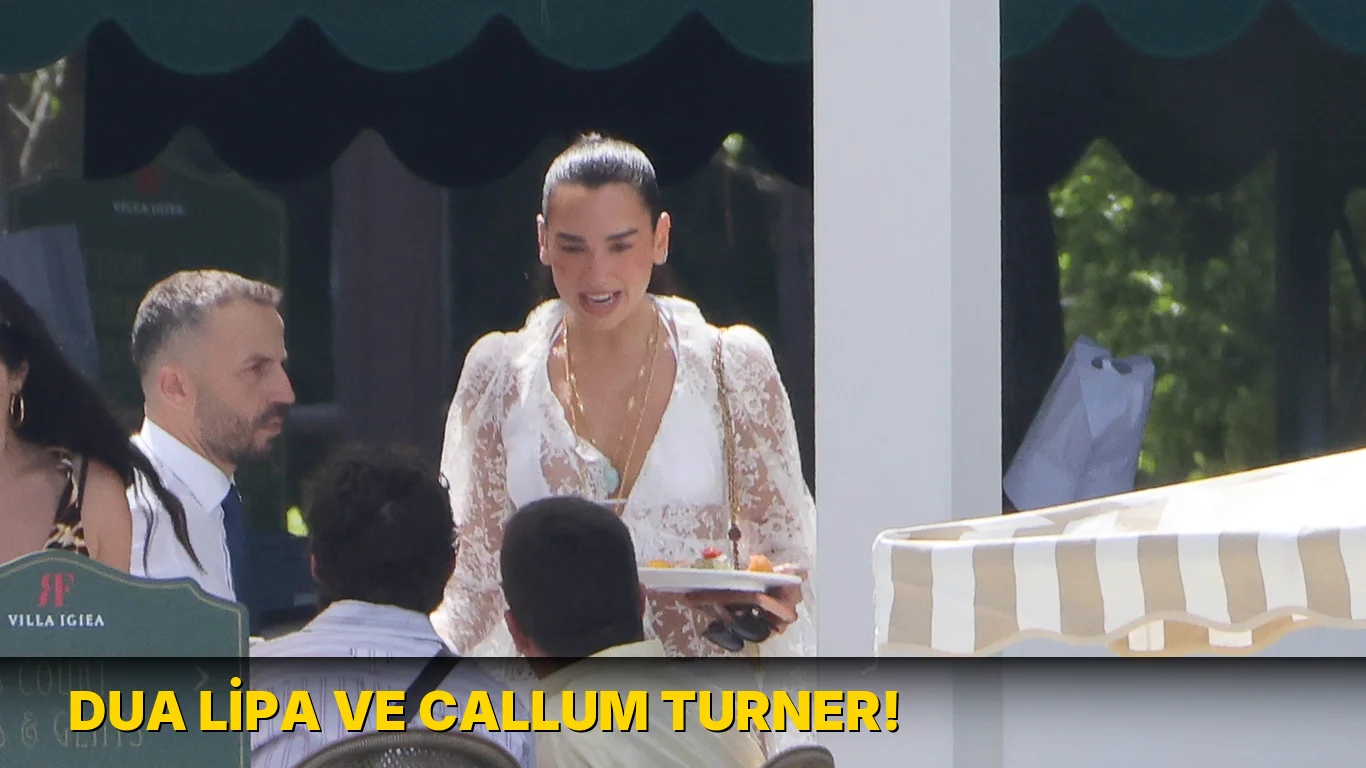 Dua Lipa ve Callum Turner!