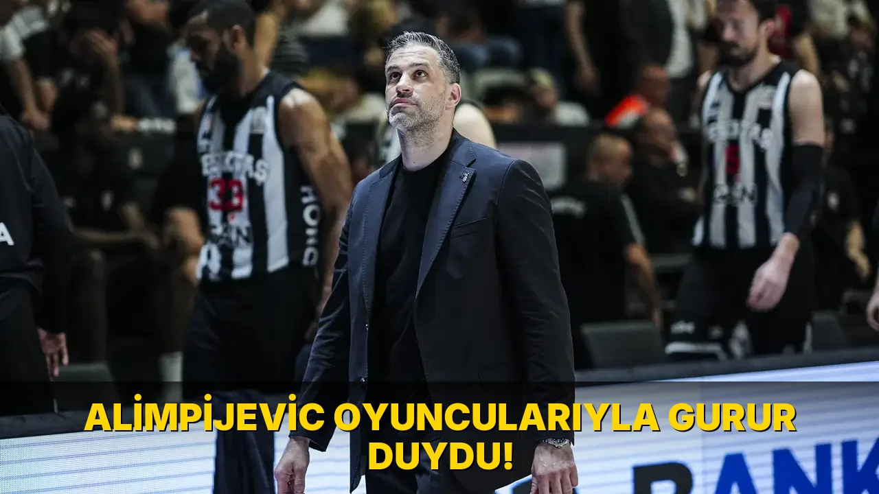 Alimpijevic Oyuncularıyla Gurur Duydu!